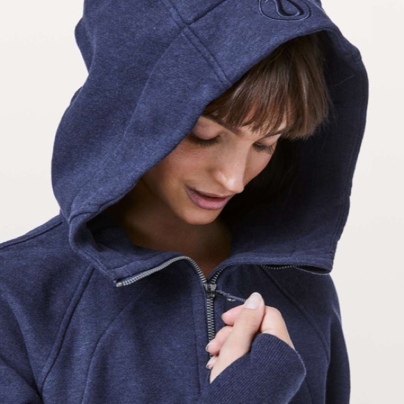 Lululemon Scuba Hoodie light cotton fleece lightweight size 6 sweatshirt hoodie - Picture 15 of 15
